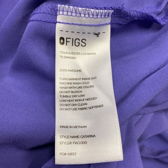 Figs Catarina One-Pocket Scrub Top - Picture 5 of 6